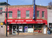 402 STATE ST, a Commercial Vernacular retail building, built in Madison, Wisconsin in 1866.