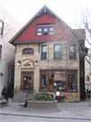 417 STATE ST, a Queen Anne house, built in Madison, Wisconsin in 1895.