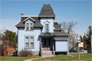 1656 MAIN ST, a Second Empire house, built in Stevens Point, Wisconsin in 1885.