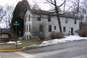 3402 MONROE ST, a Greek Revival lodging-inn, built in Madison, Wisconsin in 1853.