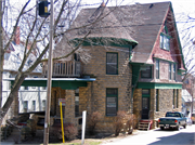 137 E GORHAM ST, a Queen Anne house, built in Madison, Wisconsin in 1893.