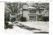 8088 S. 27th St., a Prairie School house, built in Oak Creek, Wisconsin in 1928.