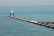 Port Washington North Breakwater Light, a Structure.