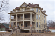 407 W LAKE ST, a Queen Anne lodging-hotel, built in Lake Mills, Wisconsin in 1884.