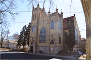 307 W MADISON ST, a Early Gothic Revival church, built in Lake Mills, Wisconsin in 1901.
