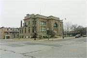 701 MAIN ST, a Neoclassical/Beaux Arts library, built in Racine, Wisconsin in 1903.