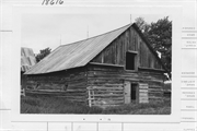 END OF CARLSON'S RD 1.8 MI S OF US HIGHWAY 2, a Astylistic Utilitarian Building barn, built in Gurney, Wisconsin in 1897.