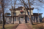 3RD AND BOLVIN STS (521 N VILLA LOUIS RD), a Italianate house, built in Prairie du Chien, Wisconsin in 1870.