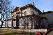3RD AND BOLVIN STS (521 N VILLA LOUIS RD), a Italianate house, built in Prairie du Chien, Wisconsin in 1870.