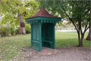 3RD AND BOLVIN STS, a Early Gothic Revival gazebo/pergola, built in Prairie du Chien, Wisconsin in 2007.