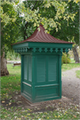 3RD AND BOLVIN STS, a Early Gothic Revival gazebo/pergola, built in Prairie du Chien, Wisconsin in 2007.