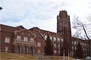 1438 S 8TH ST, a Late Gothic Revival elementary, middle, jr.high, or high, built in Manitowoc, Wisconsin in 1924.