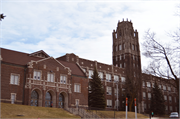 1438 S 8TH ST, a Late Gothic Revival school – elem/middle/jr high/high, built in Manitowoc, Wisconsin in 1924.