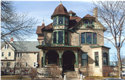 2004 W HIGHLAND AVE, a Queen Anne house, built in Milwaukee, Wisconsin in 1890.
