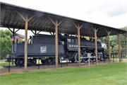 Soo Line Steam Locomotive 2442, a Structure.