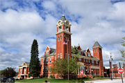 110 E 2ND ST, a Romanesque Revival city/town/village hall/auditorium, built in Marshfield, Wisconsin in 1901.