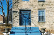 525 FOUNTAIN ST, a Greek Revival house, built in Mineral Point, Wisconsin in 1839.