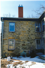 525 FOUNTAIN ST, a Greek Revival house, built in Mineral Point, Wisconsin in 1839.