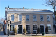 N70 W6340 BRIDGE ST, a Greek Revival small office building, built in Cedarburg, Wisconsin in 1864.