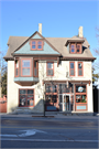 W61 N493 WASHINGTON AVE, a Queen Anne boarding house, built in Cedarburg, Wisconsin in 1885.