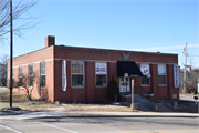 35 E SUMNER ST, a Commercial Vernacular post office, built in Hartford, Wisconsin in 1937.