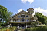 580 S LAKE SHORE DR, a Queen Anne house, built in Linn, Wisconsin in 1888.