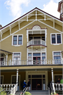 580 S LAKE SHORE DR, a Queen Anne house, built in Linn, Wisconsin in 1888.
