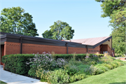 918 MAIN ST, a Usonian library, built in Lake Geneva, Wisconsin in 1954.