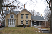 425 MULBERRY ST, a Italianate house, built in Lake Mills, Wisconsin in 1854.