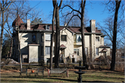 422 MULBERRY ST, a Second Empire house, built in Lake Mills, Wisconsin in 1877.