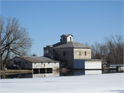 11 E FREMONT ST, a Astylistic Utilitarian Building mill, built in Kiel, Wisconsin in 1883.