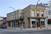 103 N MAIN ST, a Commercial Vernacular small retail building, built in Lake Mills, Wisconsin in 1854.