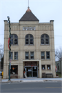 211 N MAIN ST, a Romanesque Revival opera house/concert hall, built in Lake Mills, Wisconsin in 1888.