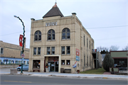 211 N MAIN ST, a Romanesque Revival theater/opera house/concert hall, built in Lake Mills, Wisconsin in 1888.