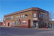 201-205 WALNUT ST, a Commercial Vernacular meeting hall, built in Spooner, Wisconsin in 1915.