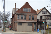 2376-2378 N HUMBOLDT AVE, a German Renaissance Revival small retail building, built in Milwaukee, Wisconsin in 1913.