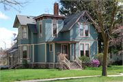 1708 CLARK ST, a Queen Anne house, built in Stevens Point, Wisconsin in 1886.