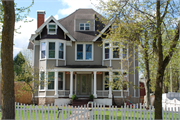 2001 MAIN ST, a Queen Anne house, built in Stevens Point, Wisconsin in 1884.
