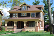 1916 CLARK ST, a American Foursquare house, built in Stevens Point, Wisconsin in 1913.