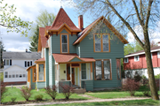 1817 MAIN ST, a Queen Anne house, built in Stevens Point, Wisconsin in 1885.
