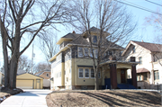 2015 N 70th Street, a American Foursquare duplex, built in Wauwatosa, Wisconsin in 1922.