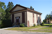 Old Plover Methodist Church, a Building.