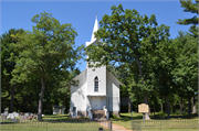 New Hope Norwegian Evangelical Lutheran Church and Cemetery, a Building.