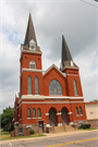 313 E Montello St, a Early Gothic Revival house of worship, built in Montello, Wisconsin in 1913.