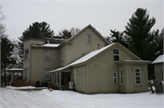 500 MEADOW HILL RD, a Early Gothic Revival house, built in Menomonie, Wisconsin in 1862.