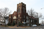 621 WILSON AVE, a English Revival Styles house of worship, built in Menomonie, Wisconsin in 1923.
