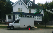 401 11th St (1100 College Ave), a Craftsman house, built in Racine, Wisconsin in 1908.