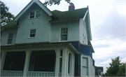 401 11th St (1100 College Ave), a Craftsman house, built in Racine, Wisconsin in 1908.