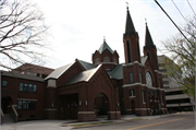 621 N 2ND ST, a Romanesque Revival house of worship, built in Wausau, Wisconsin in 1912.