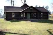 1049A PARK AVE, a Rustic Style park shelter/building, built in Columbus, Wisconsin in 1929.